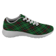 Beveridge Scottish Clan Tartan Sneakers Blue For Men & Women - kittentee