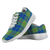 Barclay Hunting Ancient Scottish Clan Tartan Sneakers Blue For Men & Women - kittentee