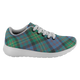 Bowie Ancient Scottish Clan Tartan Sneakers Blue For Men & Women