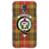 Buchanan Old Set Weathered Scottish Clan Tartan Phone Case