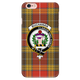 Buchanan Old Set Weathered Scottish Clan Tartan Phone Case