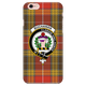 Buchanan Old Set Weathered Scottish Clan Tartan Phone Case