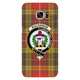 Buchanan Old Set Weathered Scottish Clan Tartan Phone Case