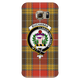 Buchanan Old Set Weathered Scottish Clan Tartan Phone Case