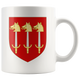 Arms Of Clan Skene Of Skene Coffee Mug - Size 11oz