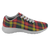 Buchanan Modern Scottish Clan Tartan Sneakers Blue For Men & Women