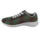 Buchan Ancient Scottish Clan Tartan Sneakers Blue For Men & Women