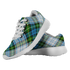 Campbell Dress Scottish Clan Tartan Sneakers Blue For Men & Women