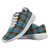 Anderson Scottish Clan Tartan Sneakers Blue For Men & Women - kittentee