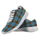 Anderson Scottish Clan Tartan Sneakers Blue For Men & Women - kittentee