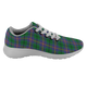 Carmichael Scottish Clan Tartan Sneakers Blue For Men & Women