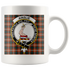 Ainslie Clan Badge Coffee Mug - size 11oz