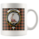 Ainslie Clan Badge Coffee Mug - size 11oz