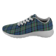 Baird Ancient Scottish Clan Tartan Sneakers Blue For Men & Women - kittentee