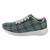 Anderson Scottish Clan Tartan Sneakers Blue For Men & Women - kittentee