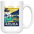 Aruba Coffee Mug - Size 15oz