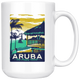 Aruba Coffee Mug - Size 15oz