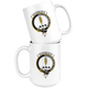 Auchinleck Tartan Coffee Mug - size 15oz