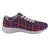 Anstruther Scottish Clan Tartan Sneakers Blue For Men & Women - kittentee