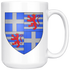 Armoiries Guy de Lusignan Coffee Mug - Size 15oz