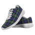 Baird Modern Scottish Clan Tartan Sneakers Blue For Men & Women