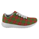 Burnett Scottish Clan Tartan Sneakers Blue For Men & Women