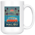 Malibu California Coffee Mug - Size 15oz