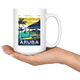 Aruba Coffee Mug - Size 15oz