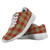 Chattan Scottish Clan Tartan Sneakers Blue For Men & Women