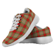 Chattan Scottish Clan Tartan Sneakers Blue For Men & Women