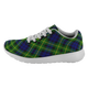Campbell Of Breadalbane Modern Scottish Clan Tartan Sneakers Blue For Men & Women