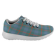 Agnew Ancient Scottish Clan Tartan Sneakers Blue For Men & Women - kittentee