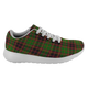 Buchan Modern Scottish Clan Tartan Sneakers Blue For Men & Women