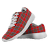 Binning Scottish Clan Tartan Sneakers Blue For Men & Women