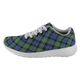 Campbell Argyll Ancient Scottish Clan Tartan Sneakers Blue For Men & Women