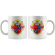 Armas de don Carlos Cerda Acevedo Coffee Mug - Size 11oz