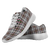 Borthwick Scottish Clan Tartan Sneakers Blue For Men & Women