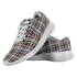Borthwick Scottish Clan Tartan Sneakers Blue For Men & Women
