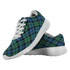 Campbell Ancient Scottish Clan Tartan Sneakers Blue For Men & Women