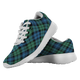 Campbell Ancient Scottish Clan Tartan Sneakers Blue For Men & Women