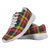 Buchanan Modern Scottish Clan Tartan Sneakers Blue For Men & Women