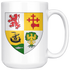Arms Of Macdonald Of Clanranald Coffee Mug - Size 15oz