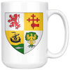 Arms Of Macdonald Of Clanranald Coffee Mug - Size 15oz