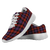 Broun Modern Scottish Clan Tartan Sneakers Blue For Men & Women