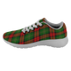 Blackstock Scottish Clan Tartan Sneakers Blue For Men & Women - kittentee
