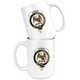 Agnew Tartan Coffee Mug - size 15oz
