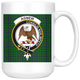 Agnew Hunting Clan Badge Coffee Mug - Size 15oz