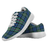Baird Ancient Scottish Clan Tartan Sneakers Blue For Men & Women