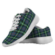 Bannatyne Scottish Clan Tartan Sneakers Blue For Men & Women - kittentee