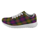 Carnegie Modern Scottish Clan Tartan Sneakers Blue For Men & Women